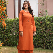 SABR – BURNT ORANGE | Kurta Set