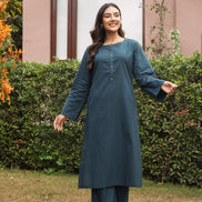 SABR – BURNT ORANGE | Kurta Set