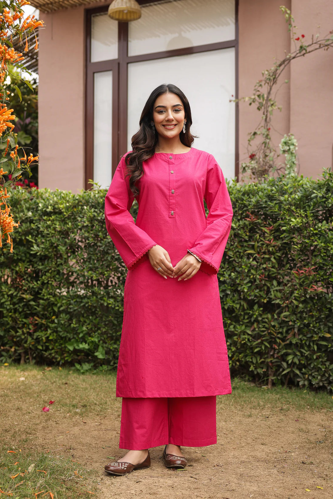 SABR – BURNT ORANGE | Kurta Set