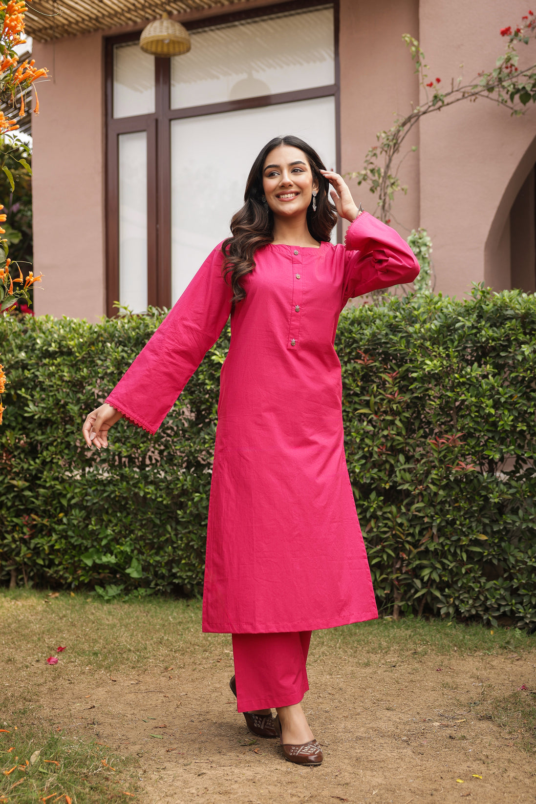 SABR – PINK | Kurta Set
