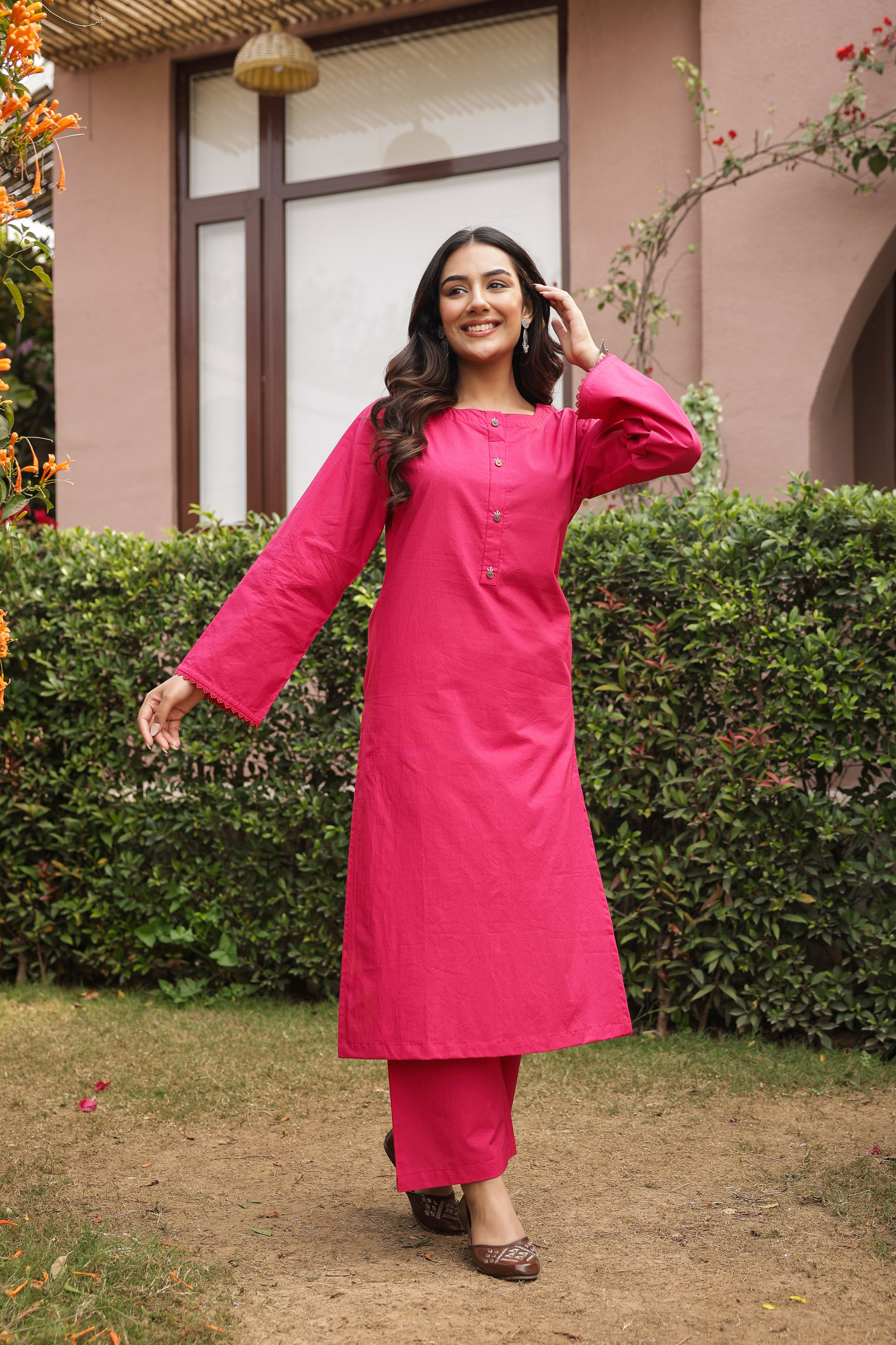 SABR – PINK | Kurta Set