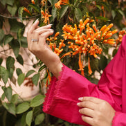 SABR – BURNT ORANGE | Kurta Set