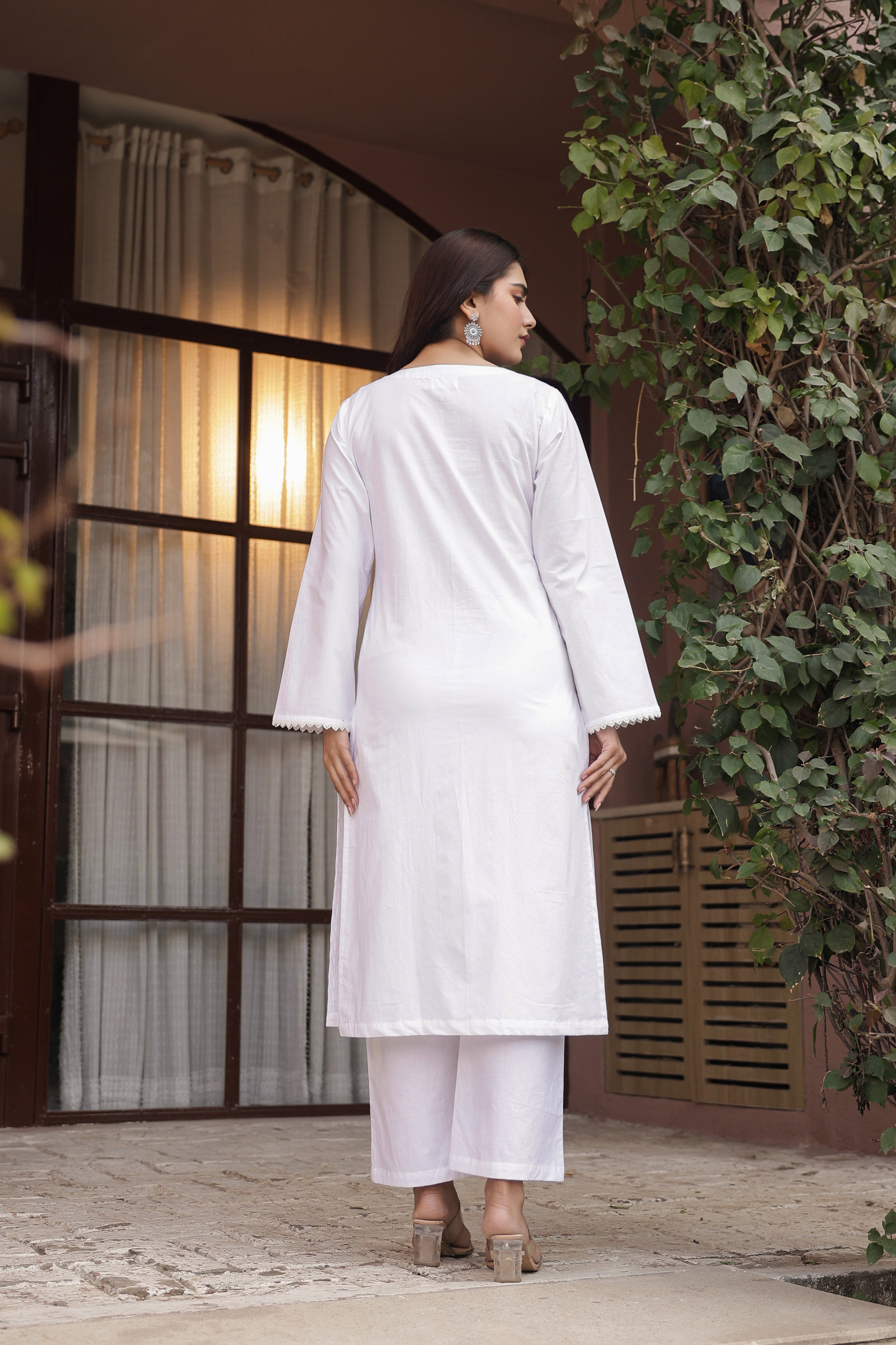 SABR – WHITE | Kurta Set