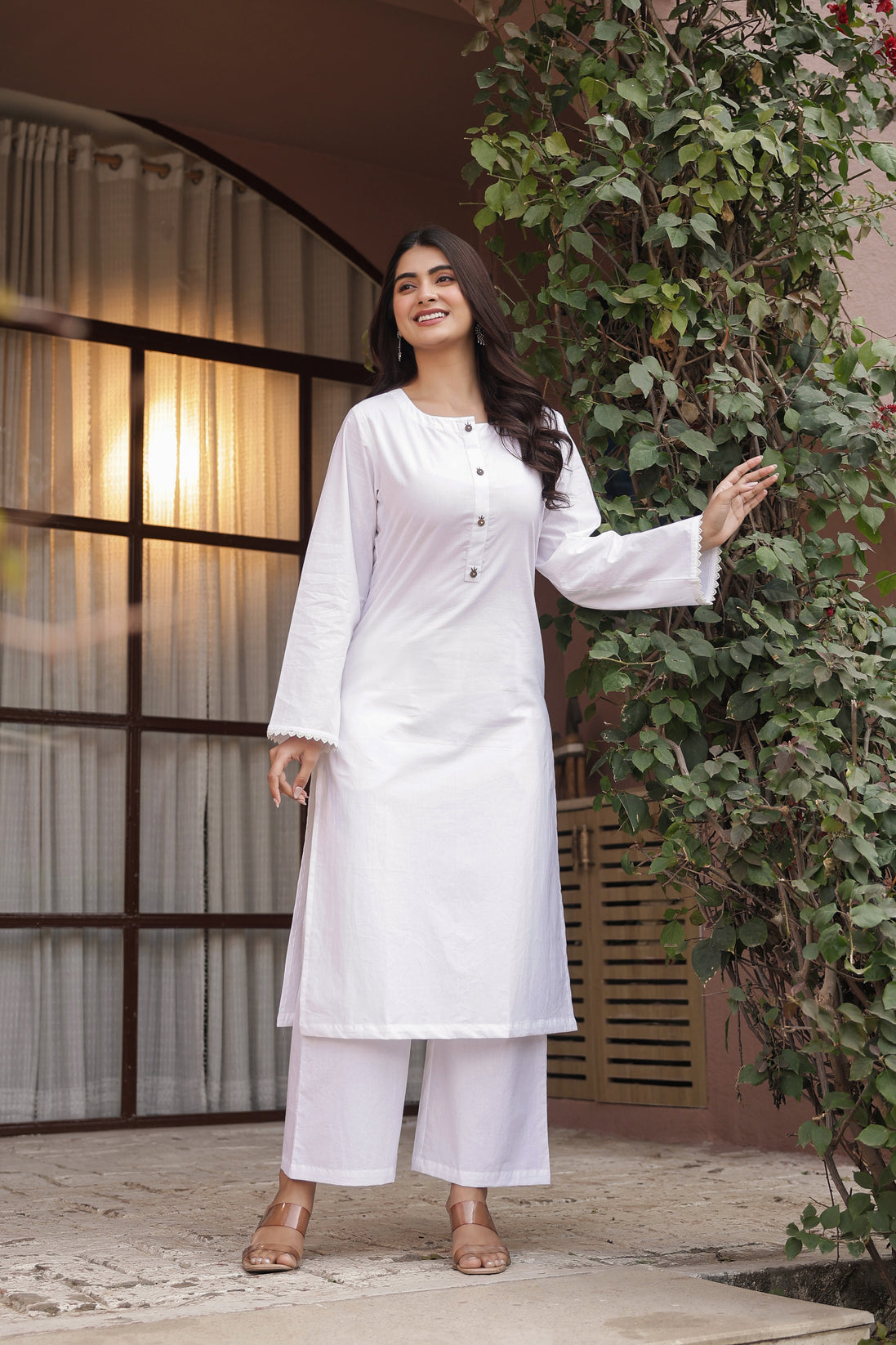 SABR – WHITE | Kurta Set