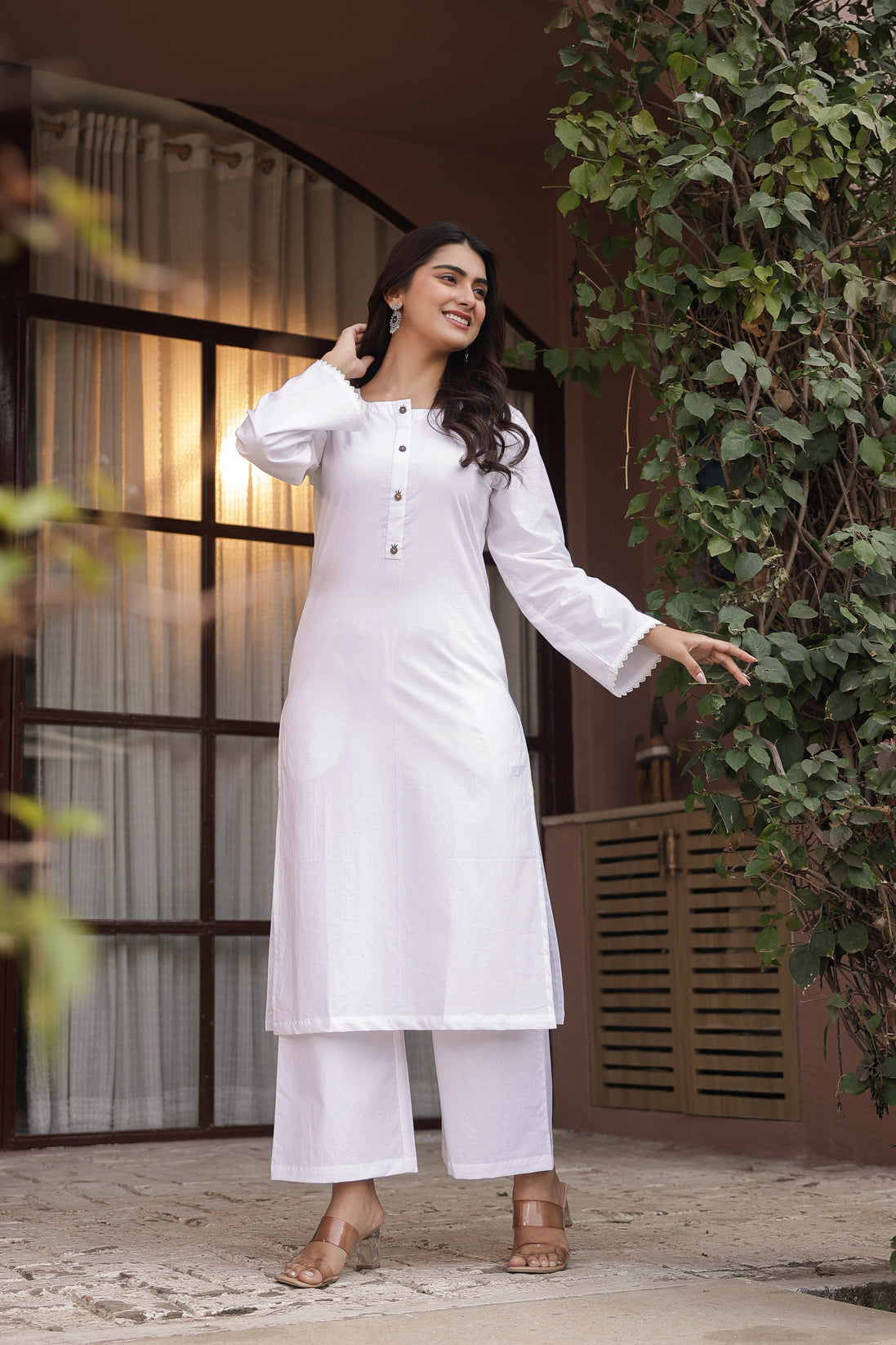 SABR – WHITE | Kurta Set