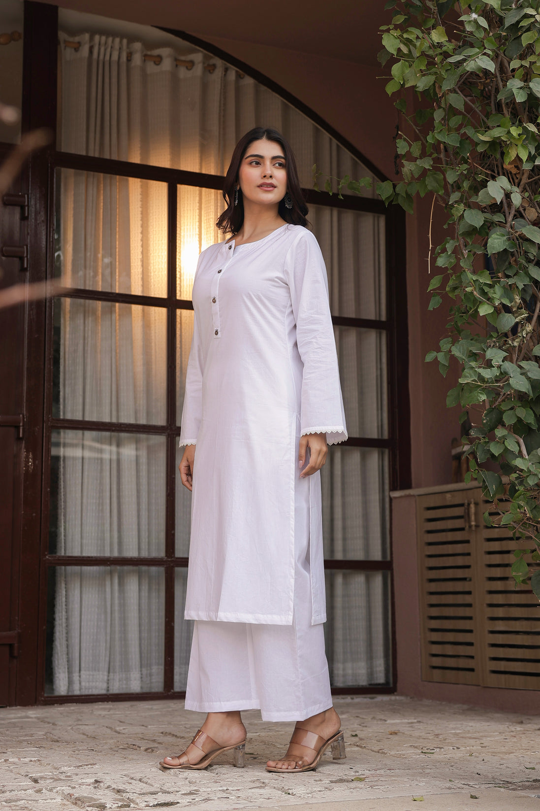 SABR – WHITE | Kurta Set