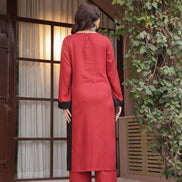 NOOR – MAROON | Kurta Set