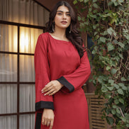 NOOR – MAROON | Kurta Set