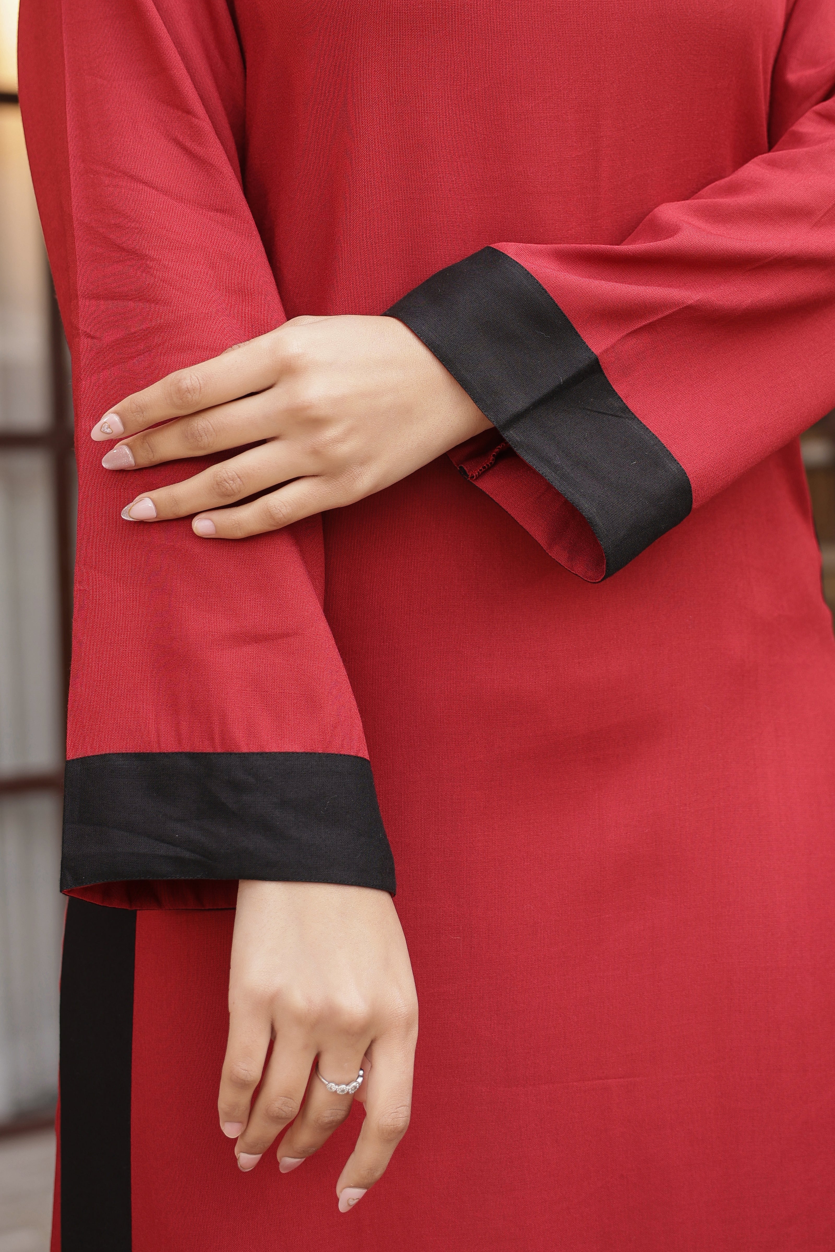 NOOR – MAROON | Kurta Set