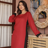 NOOR – MAROON | Kurta Set