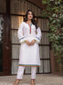 KHAAS – WHITE | Premium Cotton Slub Kurta Set