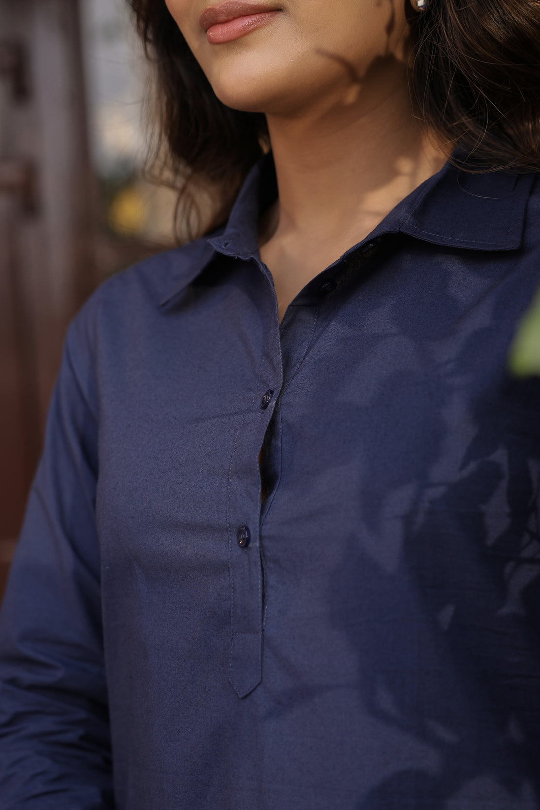 DHURANDHAR – BLACK | Cotton Kurta Pant Set