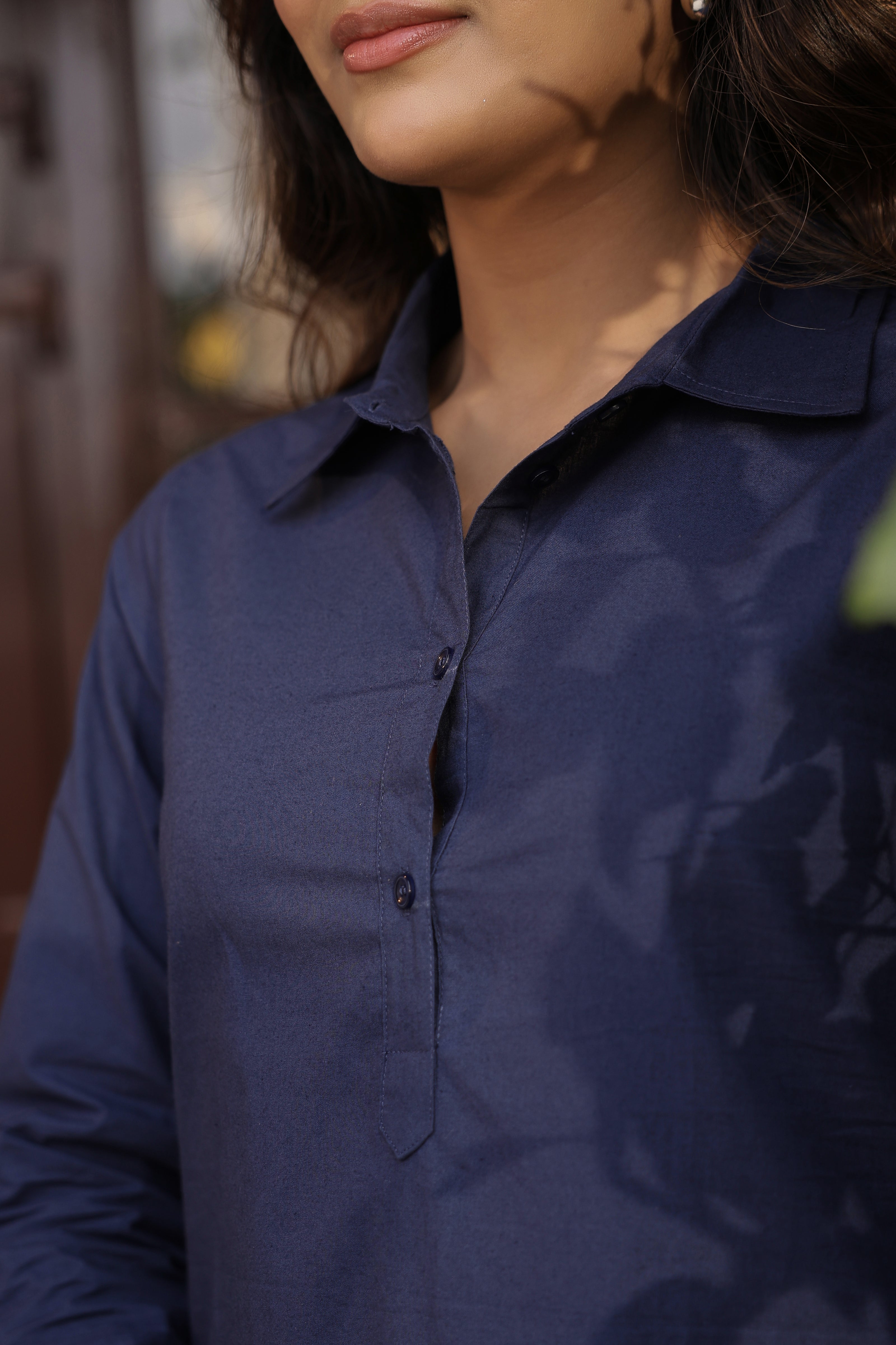 DHURANDHAR – BLACK | Cotton Kurta Pant Set