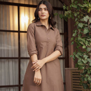 DHURANDHAR – BLACK | Cotton Kurta Pant Set