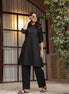 DHURANDHAR – BLACK | Cotton Kurta Pant Set