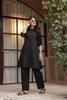 DHURANDHAR – BLACK | Cotton Kurta Pant Set