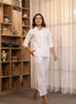 RAAHGIR – WHITE | Cotton Shirt & Pant Co-ord Set