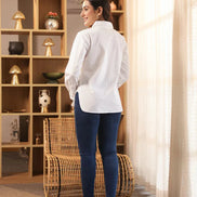 CHANCHAL – RED | Premium Cotton Poplin Shirt