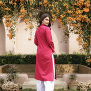 SAHAJ – TEAL BLUE | Kurta with Farshi Salwar Set