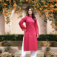 SAHAJ – TEAL BLUE | Kurta with Farshi Salwar Set