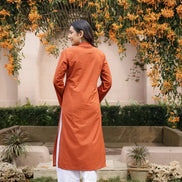 SAHAJ – TEAL BLUE | Kurta with Farshi Salwar Set