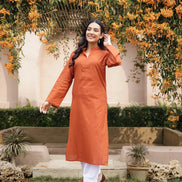 SAHAJ – TEAL BLUE | Kurta with Farshi Salwar Set