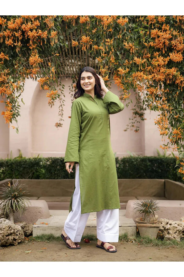 SAHAJ – PINK | Kurta with Farshi Salwar Set