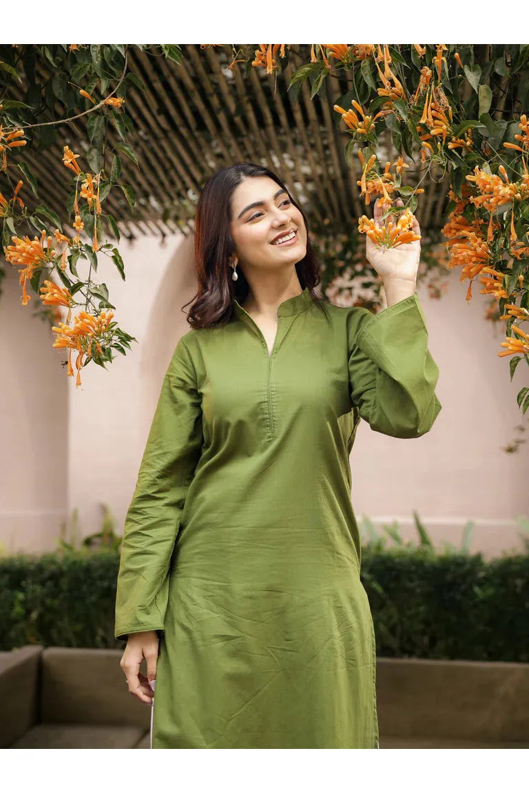 SAHAJ – TEAL BLUE | Kurta with Farshi Salwar Set