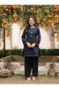 AABROO – BLACK | Premium Cotton Poplin Kurta Set