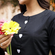 AABROO – WHITE | Premium Cotton Poplin Kurta Set