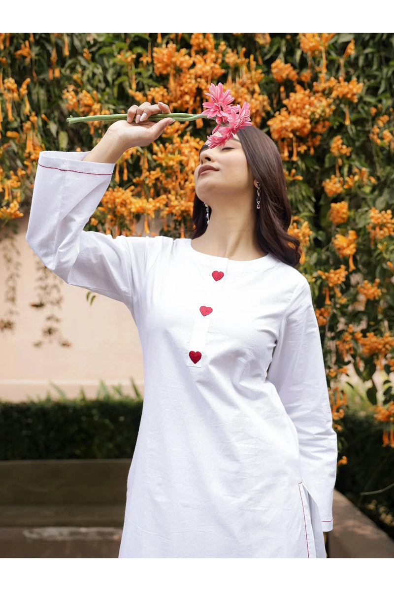 AABROO – BLACK | Premium Cotton Poplin Kurta Set
