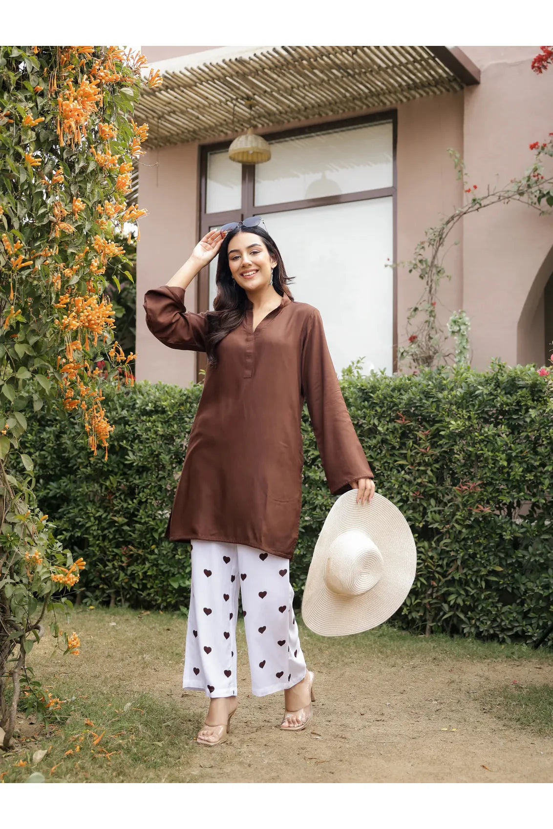 MASTANI – NAVY BLUE | Rayon Co-ord Set